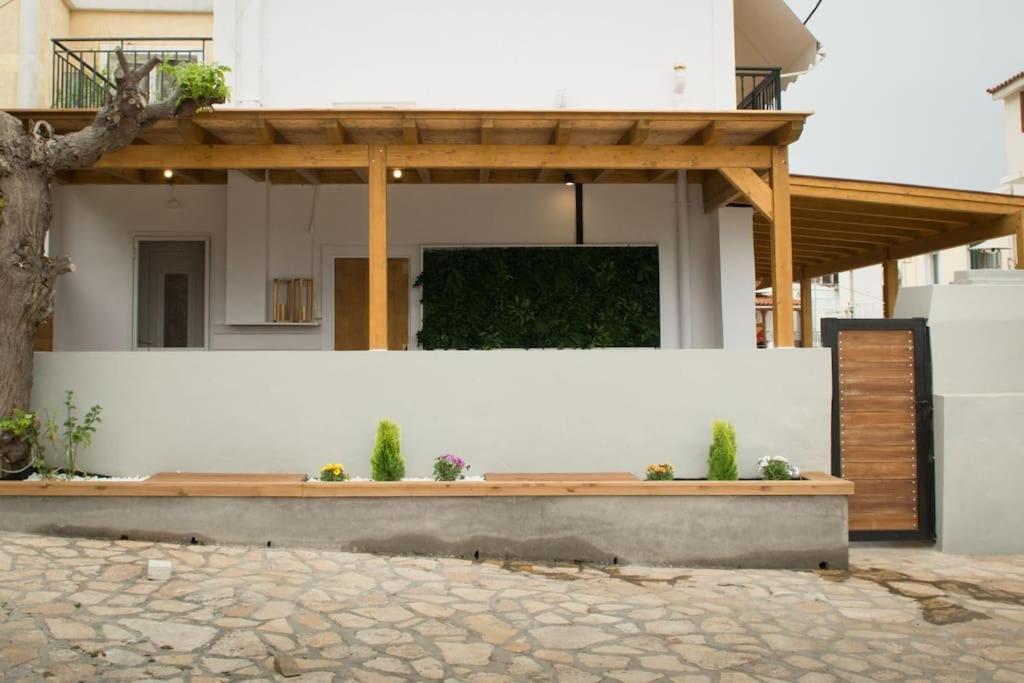 Alfa House W/ View & Barbeque In Pythagorion Villa Exterior foto