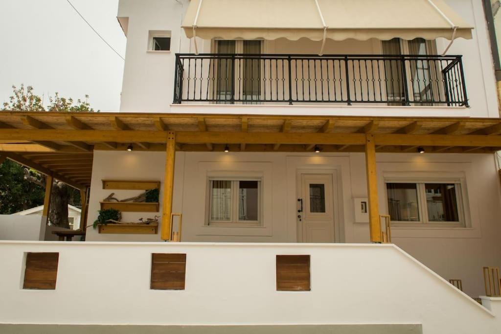 Alfa House W/ View & Barbeque In Pythagorion Villa Exterior foto