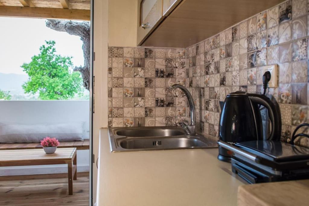 Alfa House W/ View & Barbeque In Pythagorion Villa Exterior foto