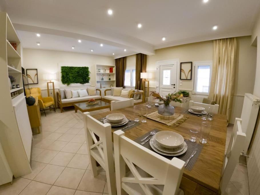 Alfa House W/ View & Barbeque In Pythagorion Villa Exterior foto